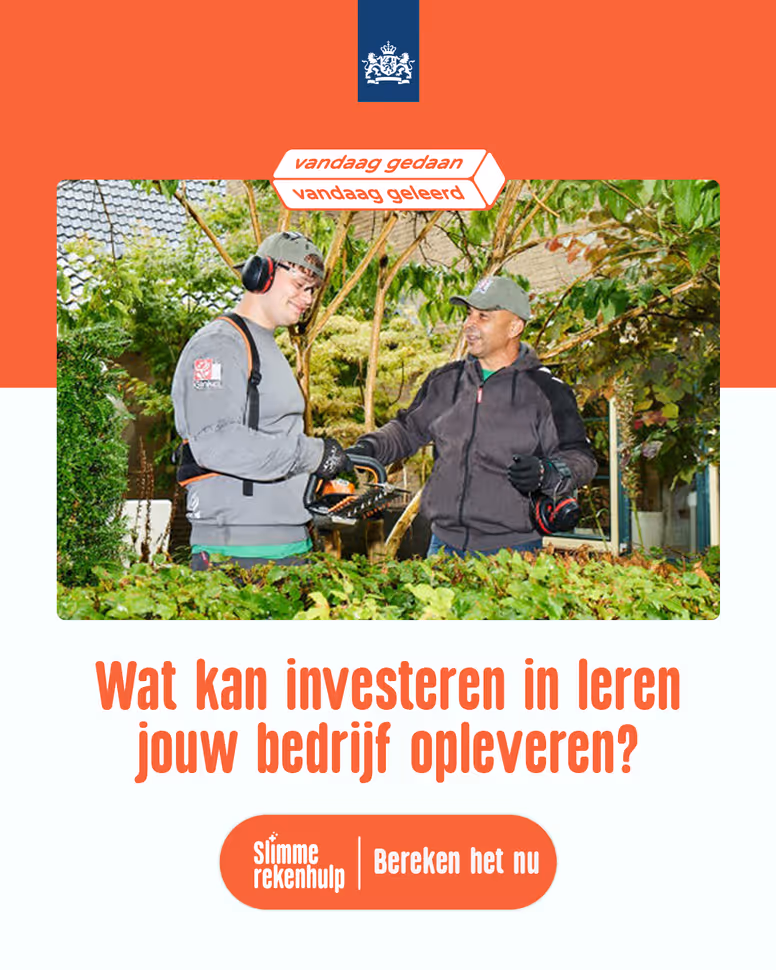 Wat kan investeren in leren jouw bedrijf opleveren? Bereken het nu
