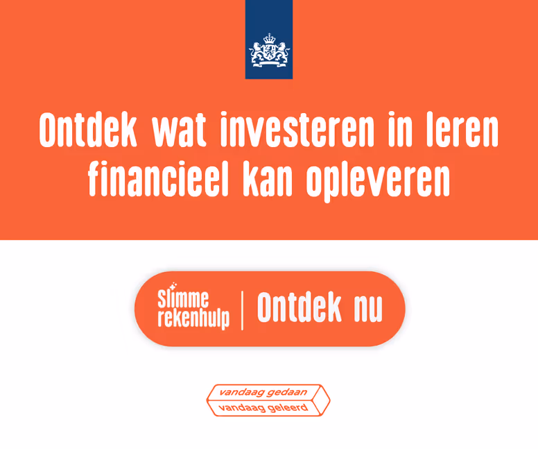 Ontdek wat investeren in leren financieel kan opleveren. Ontdek nu